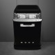 SMEG Lavavajillas libre inst 60 cm  LVFABBL3. 13 cubiertos. 3ª bandeja. Negro. Cl